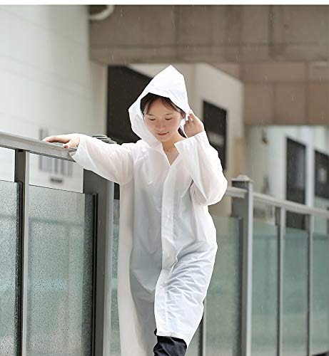 Imagen 6 de 7 de Poncho De Lluvia Para Adultos, 2 Unidades, Desechable Y Reut