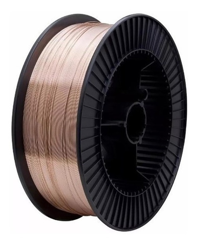 Imagen 1 de 10 de Alambre Rollo Soldar 0,8 Mm Lusqtoff 5kg Mig Mag En Cuotas