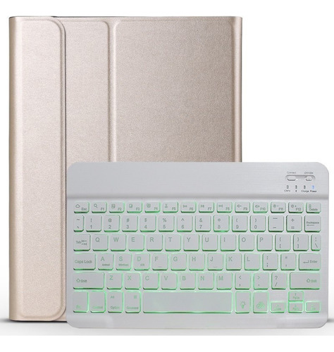 Funda Con Teclado Retroiluminado Para Huawei Matepad T8 2020