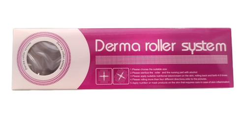 Derma Roller Facial 0,5 Mm Regeneración Anti Edad Colágeno