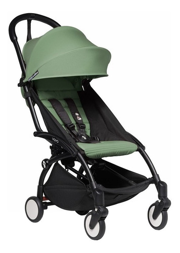 Carriola de paseo Babyzen Yoyo² +6 2020 peppermint con chasis color negro