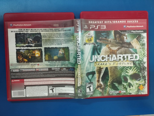 Uncharted Drakes Fortune - Ps3 Usado