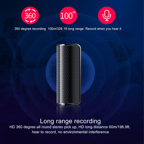 Mini Grabadora De Voz Para Mp3 Magnético Fuerte