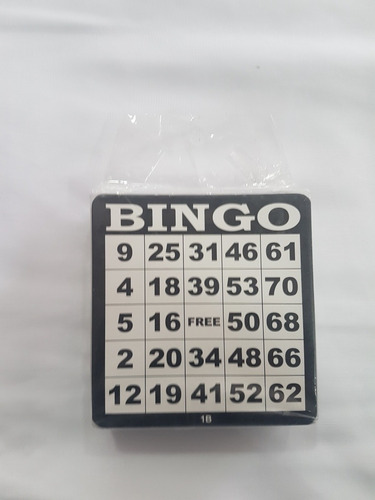 100 Tablas De Bingo En Carton 