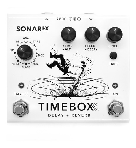 Pedal Efecto Sonar Fx Timebox Delay + Reverb