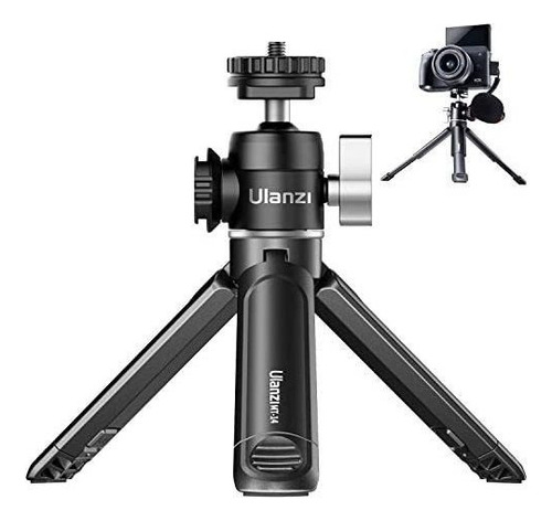 Ulanzi Mini Trípode Para Cámara Con Cabezal De Bola De 360 ° Y Zapato Frío, Extensible Para Selfie, Para Cámara, iPhone 11, Canon G7x, Mark Iii, Sony Zv-1 Rx100 Vii A6600 Vlogging