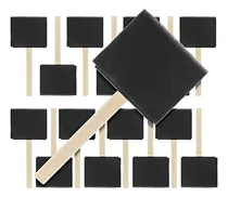 Comprar Pinceles De Esponja Con Mango De Madera 3 Pulgadas 15 Piezas