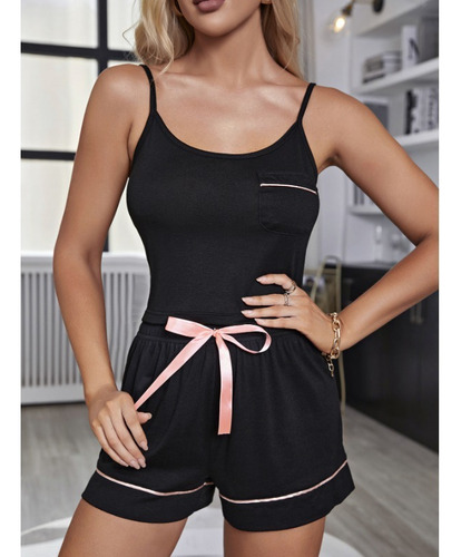 Conjunto De Pijama Sensual, Fino Y Transpirable