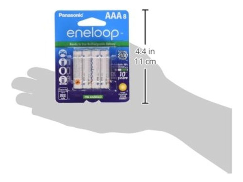 Panasonic Eneloop Aaa Baterías Recargables Precargadas 2100 