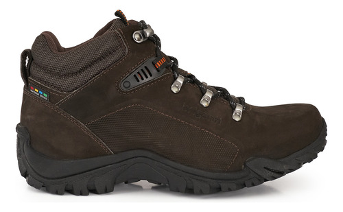 Bota Cuero Hombre Briganti Zapato Confort Cordon - Hcbo00960