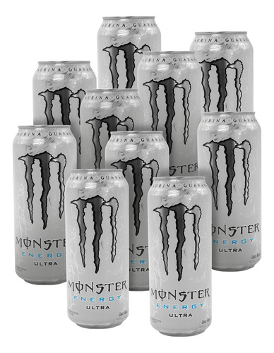 Monster Energy Ultra Sin Azucar Energizante Pack 10 Latas