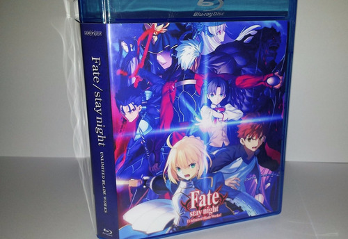 Fate Stay Night Unlimited Blade Works Serie Box Bluray