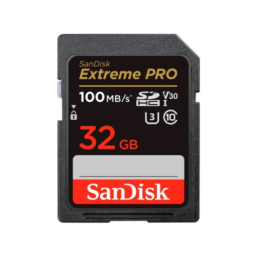 Memoria Sd Sandisk 32 Gb Extreme Pro 95 Mb/s Uhs-i 4k Reflex