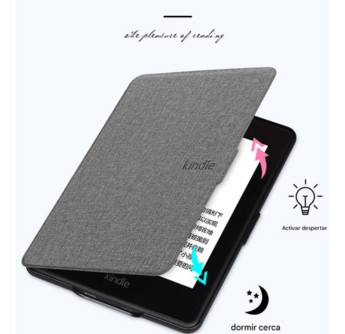 Funda Protectora De Microfibra Impermeable Para Kindle Kpw4