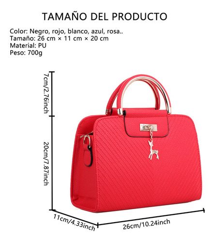 Xing Ninzi® Bolso De Mano Para Laptop Elegante Para Mujer