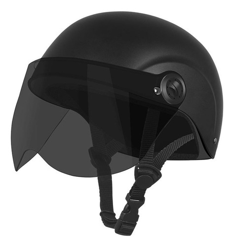 1 Casco De Batería Para Coche Y Moto Con Lente Corta De