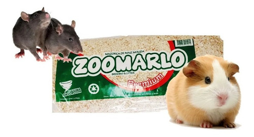 Viruta Marlo Sustrato Absorbente Hamster Cobayo Conejo X 1kg