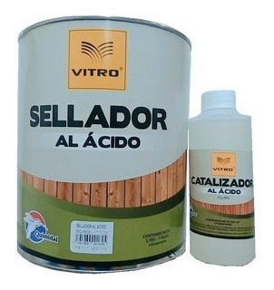 Sellador Catalizado Al Acido Galon + 1 Catalizador 1/4