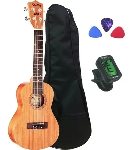 Shelby concert ukulele deals