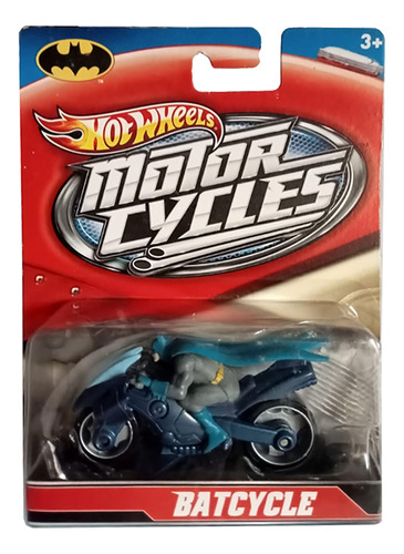 Batman Batcycle Hot Wheels Motor Cycles 2012 Nueva Sellada
