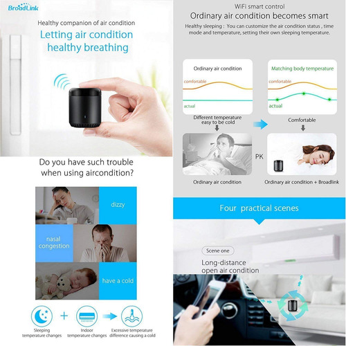 Control Remoto Universal Broadlink Rm Mini3 Black Bean Wifi