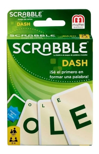 Juego De Mesa Scrabble Dash Cartas Naipes