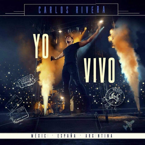 Rivera Carlos Yo Vivo (en Vivo) Cd + Dvd Nuevo