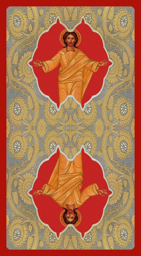 Golden Tarot Of The Tsar Lo Scarabeo Stock Ya