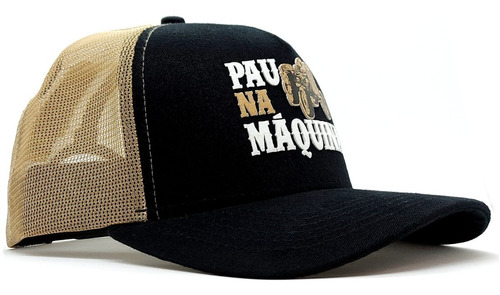 Boné Hype Country Pau Na Máquina Telado Snapback