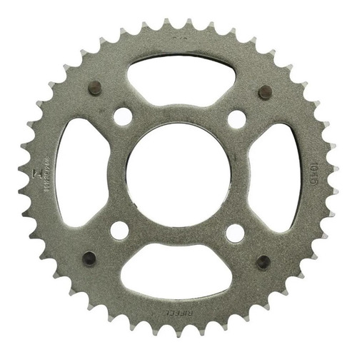 Imagem 5 de 5 de Kit Relação Riffel Start Cg 150 Fan 150 Titan 160 Aço 1045