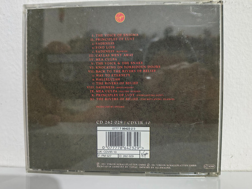 Cd Enigma Mcmxc A.d. The Limited Edition Extra Versions Perf (Usado)