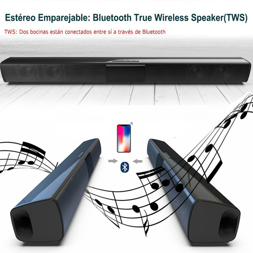 Barra Sonido Teatro En Casa Bluetooth Soundbar