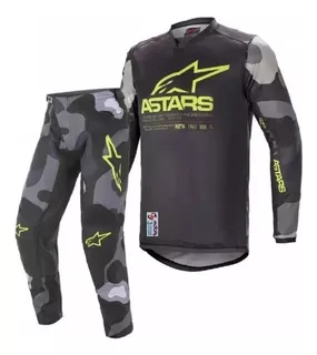 Jm Conjunto Equipo Motocross Alpinestars Racer Tactical 22