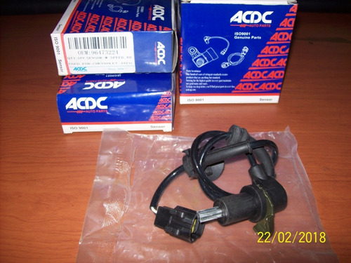 Sensor Abs Rueda Trasera Izquierda Chevrolet Aveo 1.6 05-15