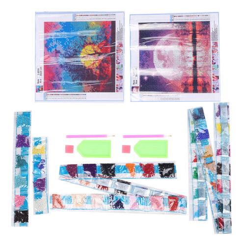 Pintura De Diamante 5d Bricolaje Bordado De Cristal Puntada