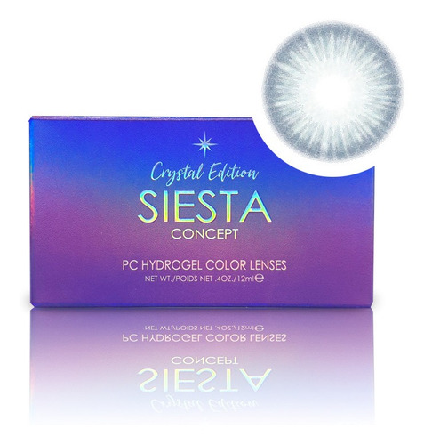 Imagen 4 de 9 de Siesta - Crystal Halo Sky - Lentes De Contacto