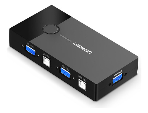 Hub Comutador Kvm Switch 2 In 4 Usb 2.0/vga Ugreen