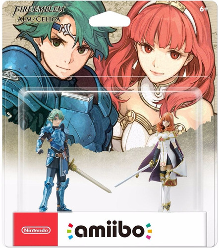 Alm And Celica Amiibo Pack Nuevo Nintendo Dakmor Canje/venta