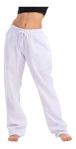Calca Branca De Pano De Saco Masculina MercadoLivre