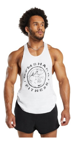 Gymshark |playera Deportiva Modelo Legacy Stringer |original