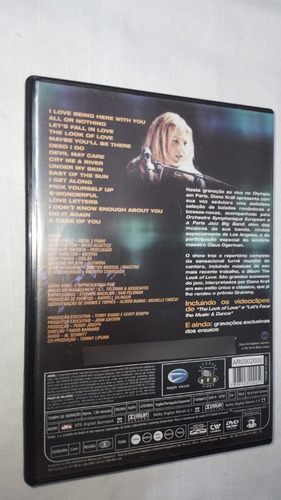 Dvd Diana Krall - Live In Paris ( 13991 ) (Usado)