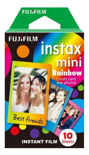 Película Instantánea Fujifilm Instax Mini Rainbow