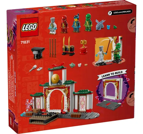 Lego Ninjago 71831 Templo Spinjitzu Dos Ninjas 4+ Anos _