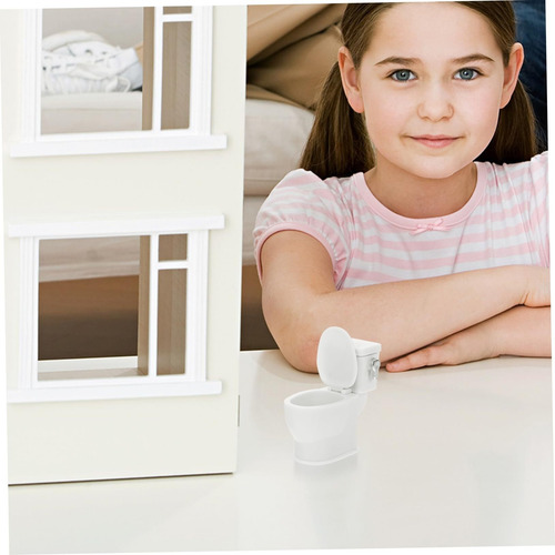 De Muñecas Baño De Muñecas Muebles Accesorios Miniatura Baño