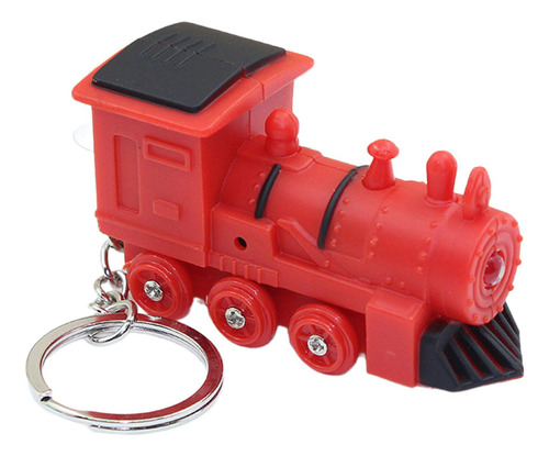 5 Llavero Led Mini Tren Charm Light Llavero Tren Pequeño