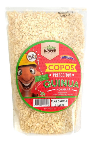 Hojuela De Quinua 300g Ingcer