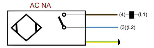 Sensor Capacitivo 30 Mm A.c. N.a. Sn = 2-20 Mm Conector M12