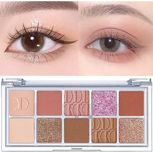 Twlbxmg 10 Colores Eyeshadow Palette Maquillaje - M6x6r