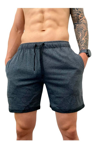 Bermuda Short Gdo Tuck Hombre Con Dobladillo