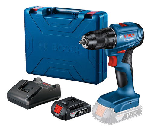 Parafusadeira A Bateria Brushless 18v Gsr 185-li Professional Bosch 110/220v